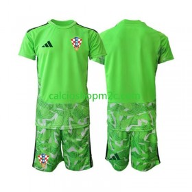 Croazia Portiere Bambino Maglia Prima 2026/2027 Manica Corta